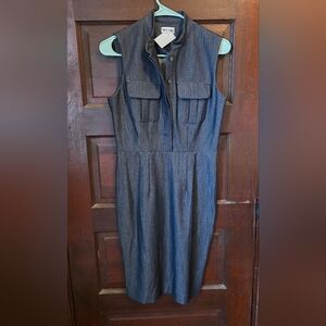 Marvin Richards Blue Sleeveless Dress